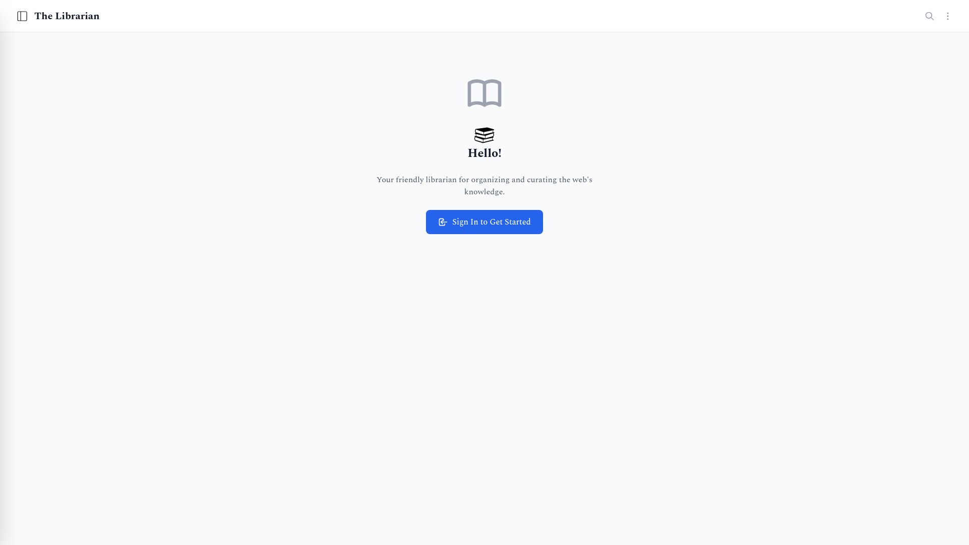 The Librarian: En RSS-leser